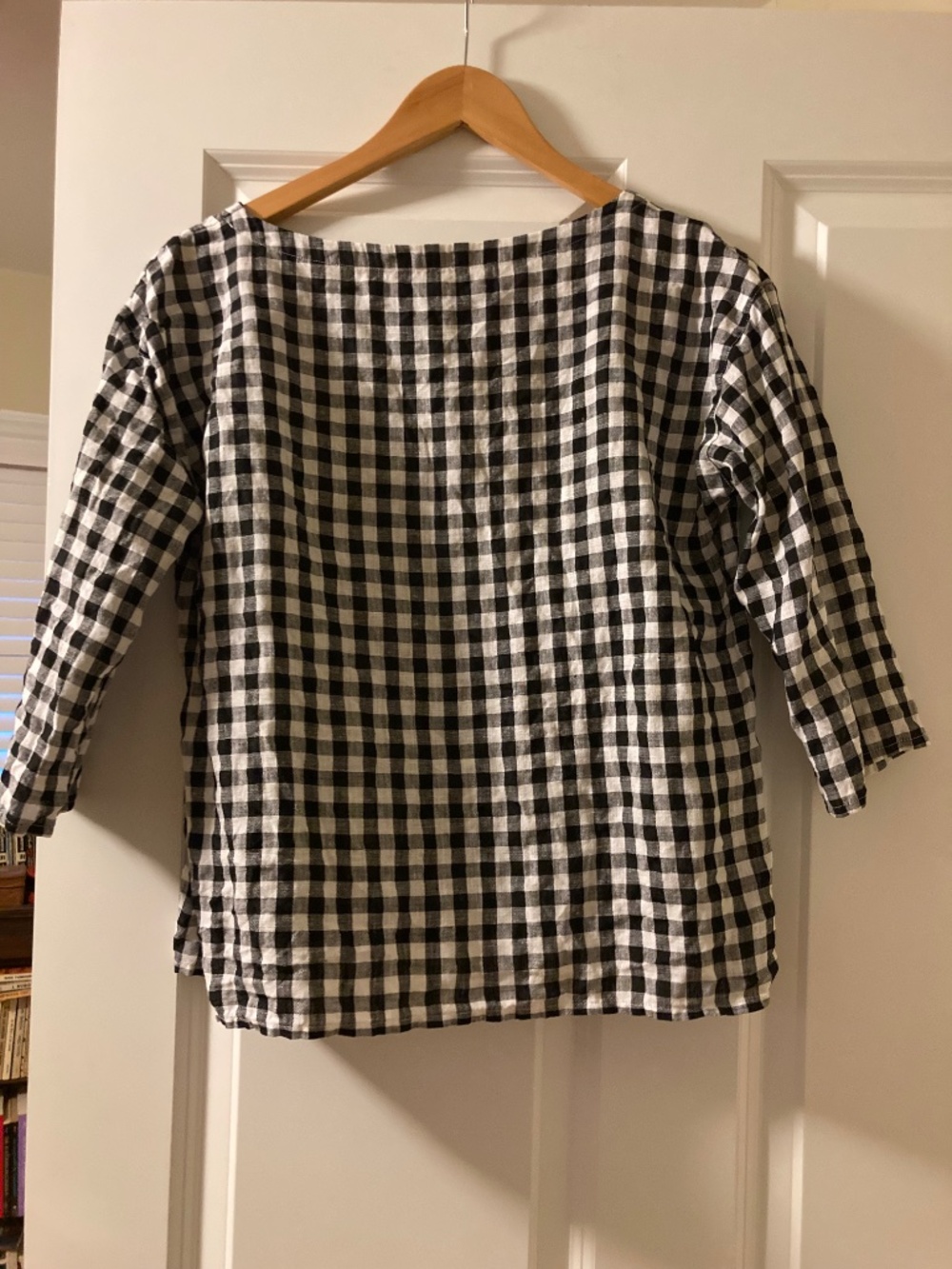 Eileen Fisher organic linen top - Picture 2 of 4